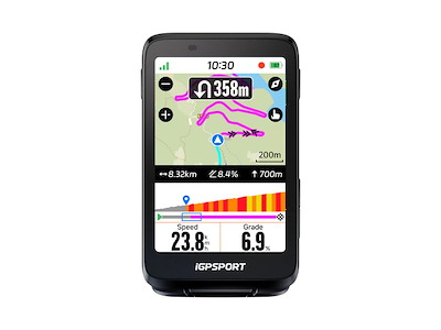 iGPSPORT BiNavi GPS - Cykelcomputer - Sort