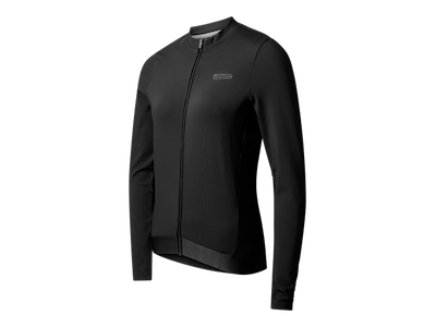 Pathtaker Thermal Bike Jersey - Cykeltrøje m/lange ærmer - Dame - Sort - L