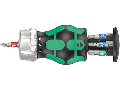 Wera Bicycle Set 5 Stubby Bit Skruetrækker med Skralde