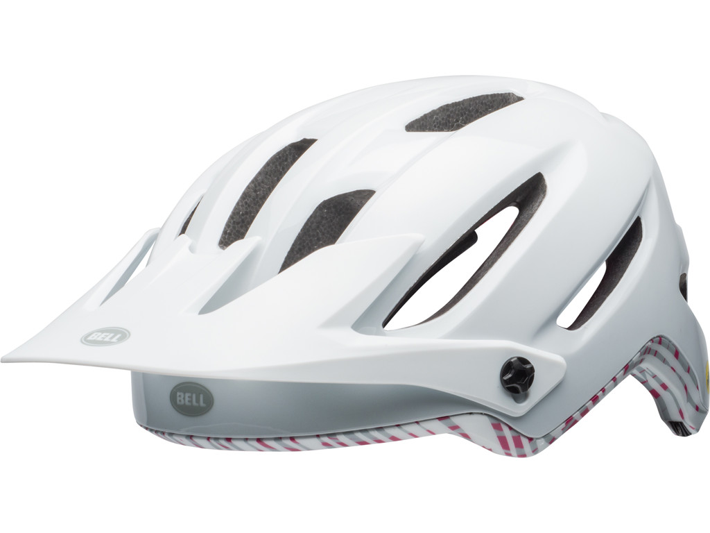 Bell Hela Mips - Cykelhjelm - Hvid/Cherry