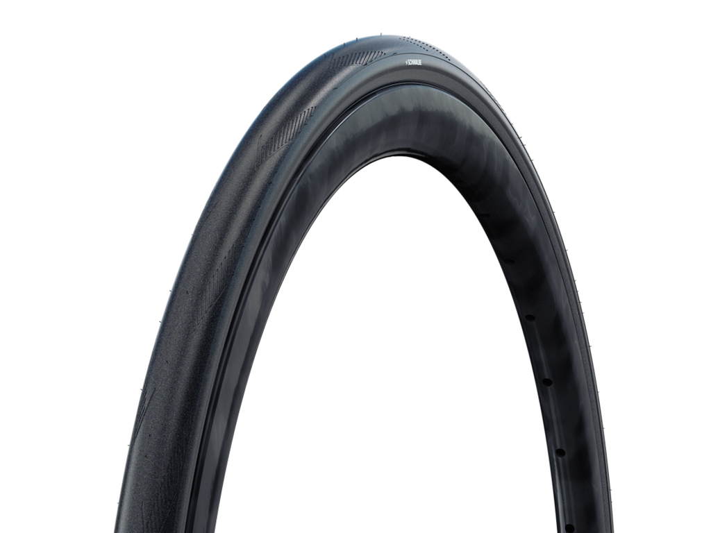 Schwalbe One Plus Rainforced TLR Foldedæk 700x28c (28-622) Sort/Sort refleks
