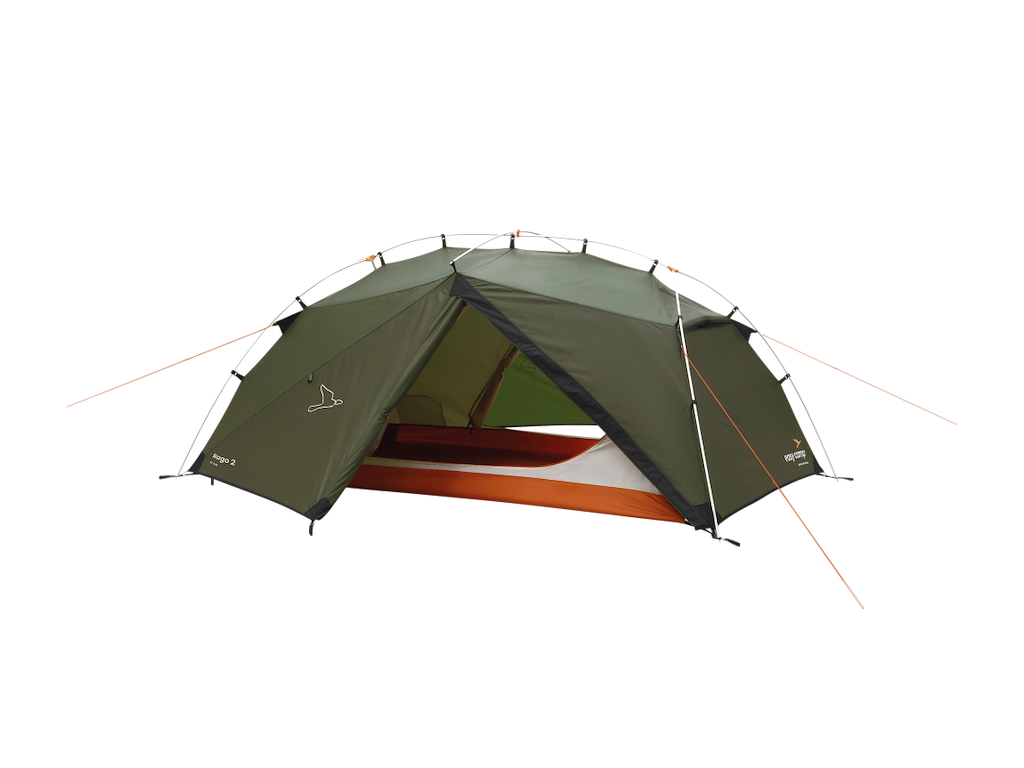 Easy Camp Rago 2 - Dome telt - 2 personers - Grøn/Orange