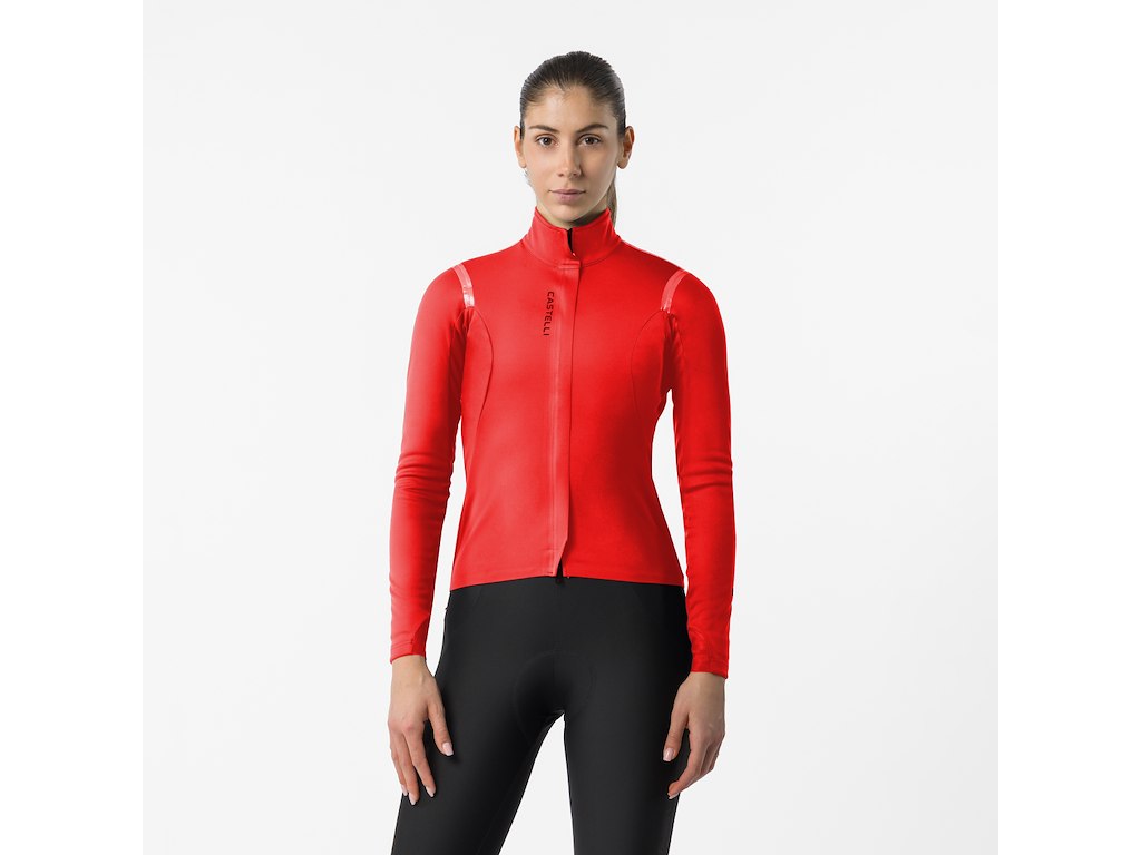 Castelli Perfetto 4 Womens Jacket - Cykeljakke - Dame - Hibiscus - Str. XL