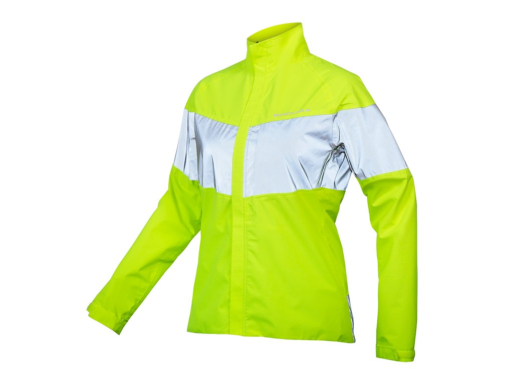 Endura Luminite Waterproof Jakke  - Neon gul- Dame