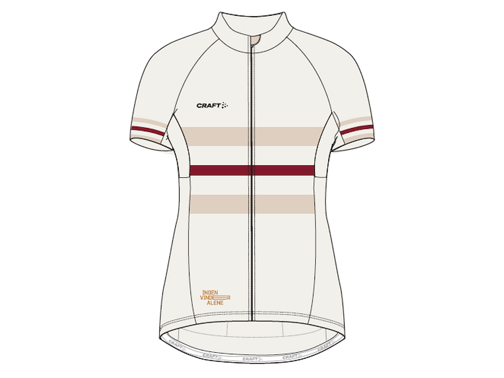 CRAFT EBC 3.0 Aero Jersey - Cykeltrøje - Korte ærmer - Dame - Plaster - Str. L