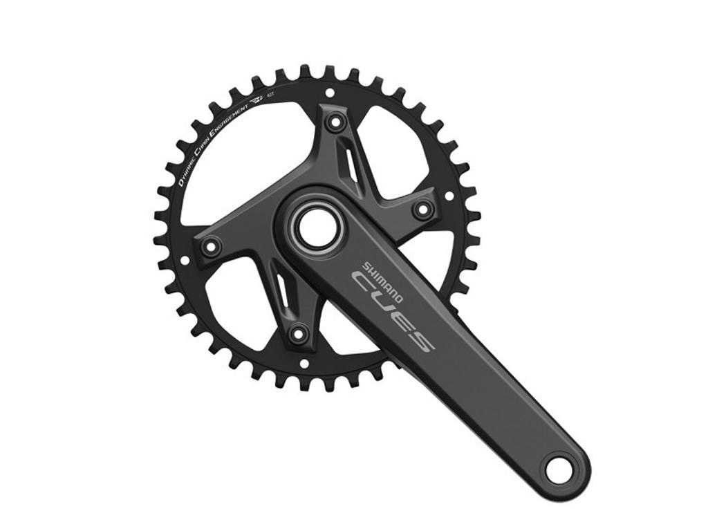 Shimano Cues Kranksæt single road 42 tands til 9/10 eller 11 speed - FC-U6040-1