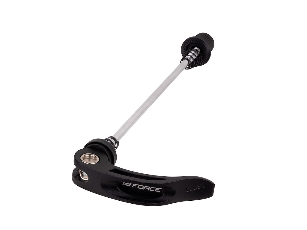 FORCE Quick release til forhjul 115 mm lang i aluminium/stål