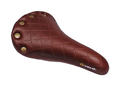 Velo Plush Sadel Vintage brun