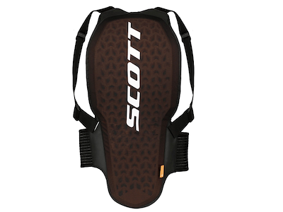 SCOTT Airflow Back Protector - Kropsbeskyttelse - Sort/Hvid 