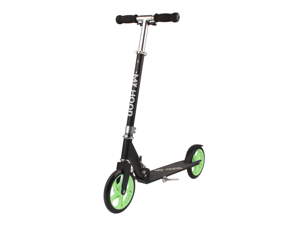 My Hood 200 - Løbehjul til børn og voksne - Sort/Grøn
