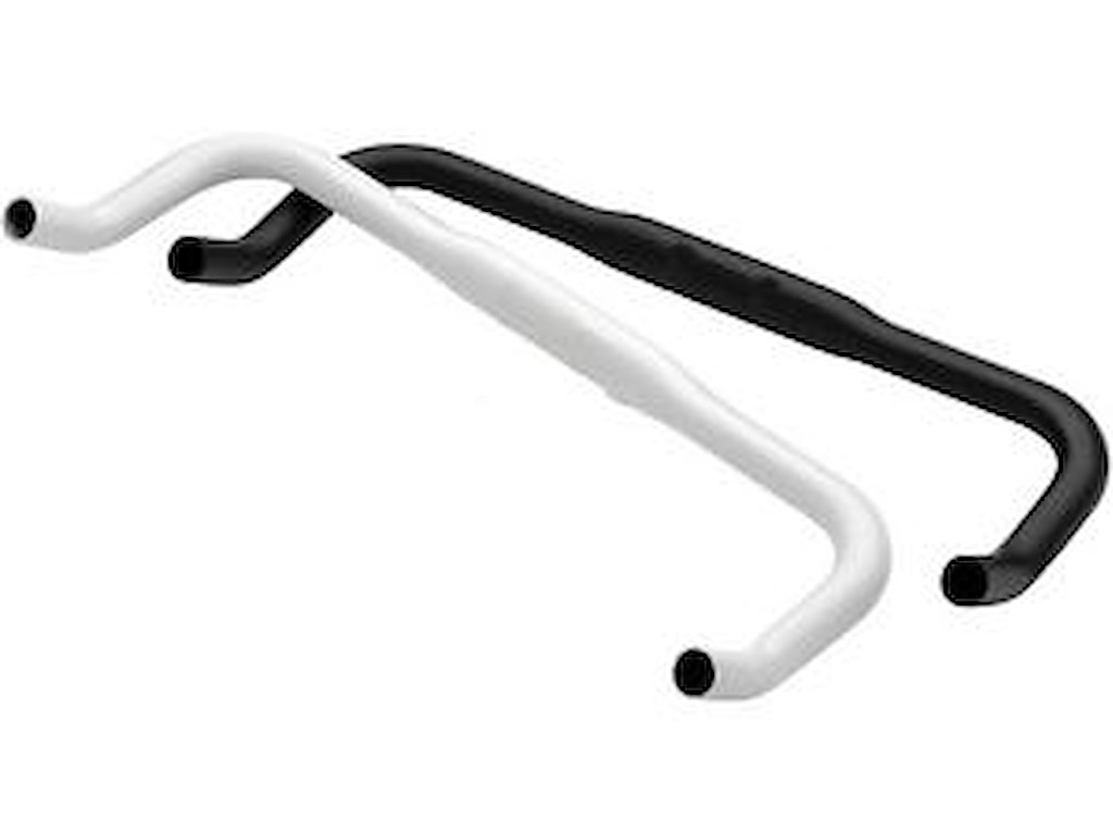 Bullhorn styr til fixie cykler 40 cm 25.4 mm hvid