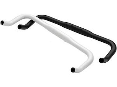 Bullhorn styr til fixie cykler 40 cm 25.4 mm hvid