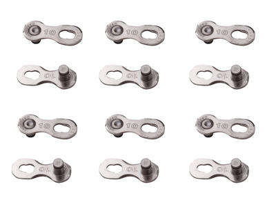 YBN - Samleled til 10 gears kæde - 2 sæt - Sølv