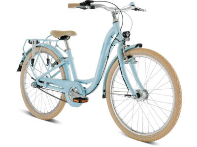 Puky - Skyride 24-3 - Børnecykel fra 8 år - Retro blå
