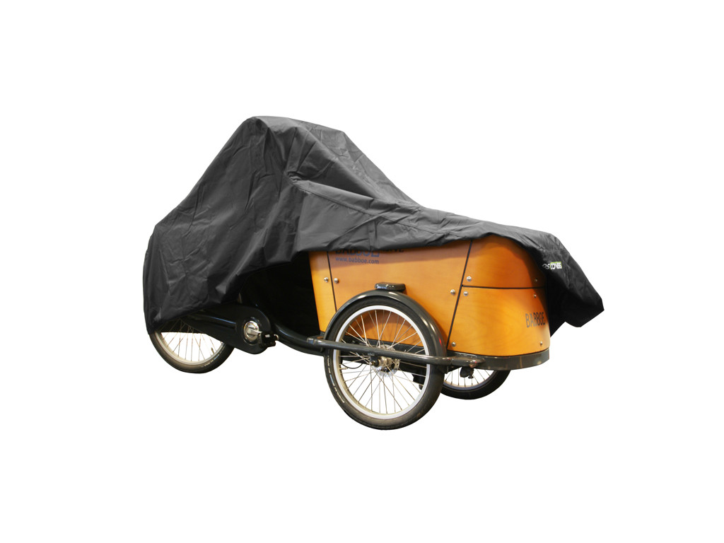 DS Covers Cargo 3 hjulet - uden Kaleche - Vandtæt - Sort