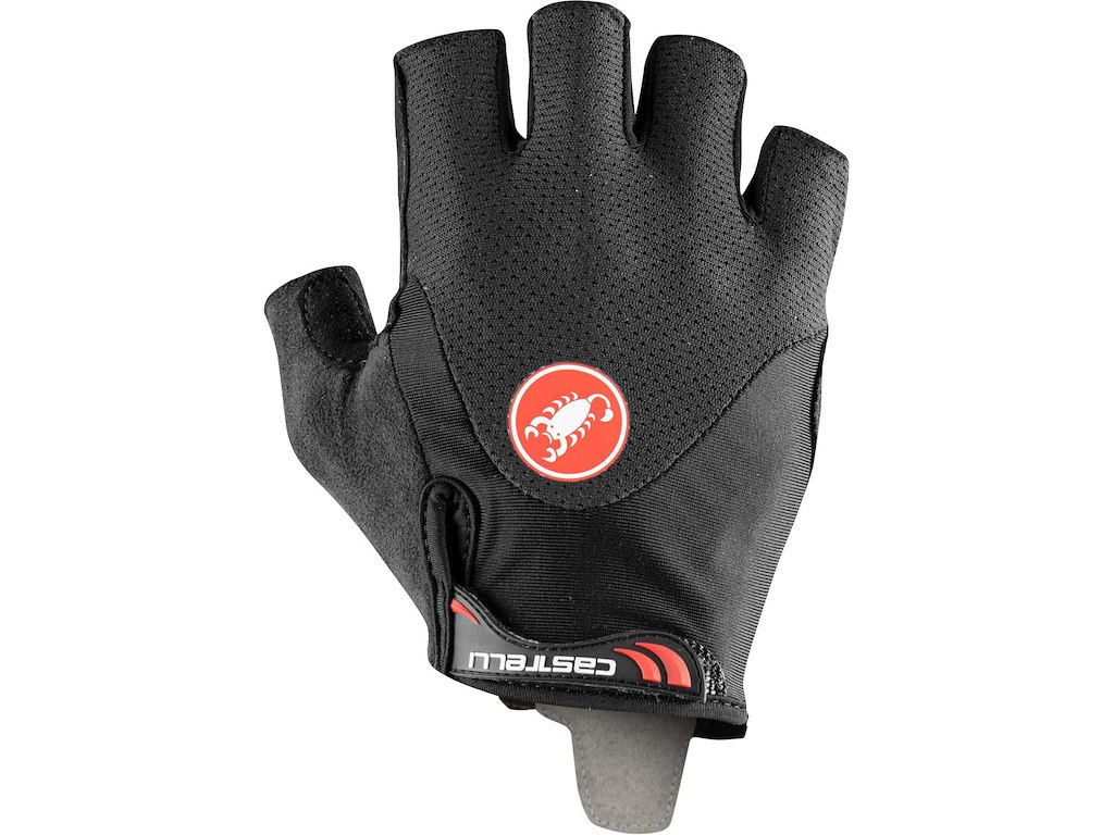 Castelli Arenberg Gel 2 cykelhandske med kortefingere sort XS