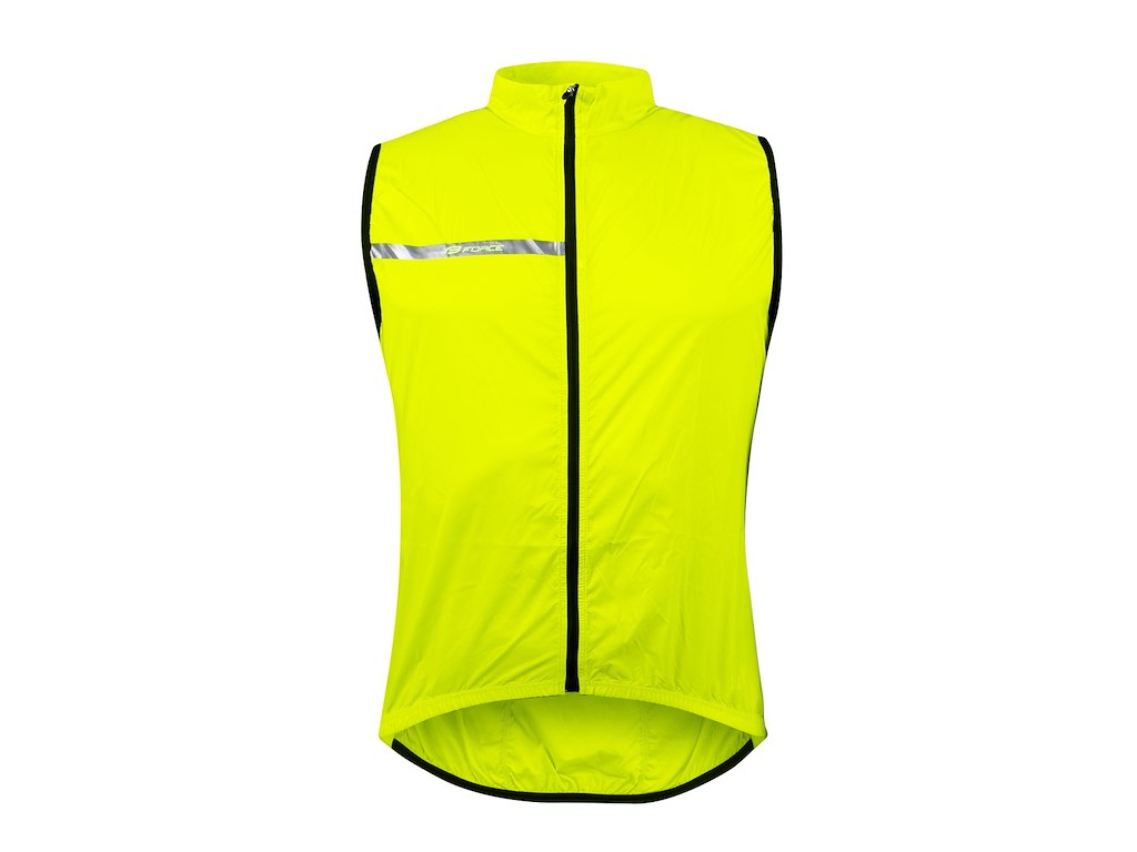 FORCE Windpro Vindtæt Vest Fluo