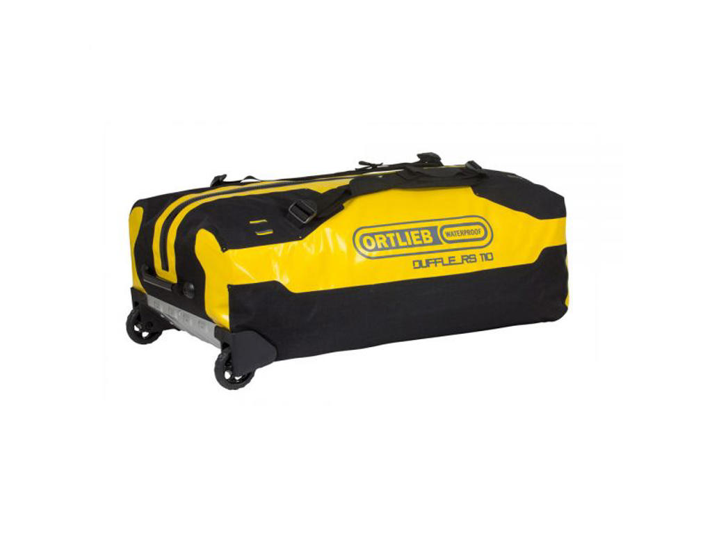 Ortlieb Duffle RS - Rejsetaske m. hjul - Gul/sort - 110 liter