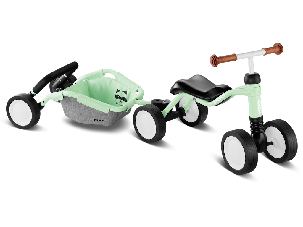 Puky Wutsch Traily Bundle løbecykel pastelgrøn