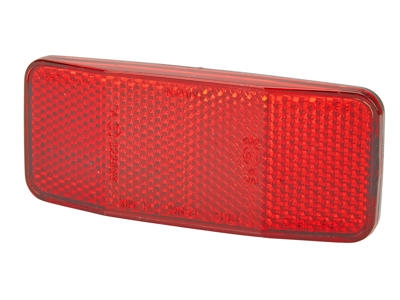 OnGear - Refleks til bagagebærer - 50 og 80 mm beslag - Rød