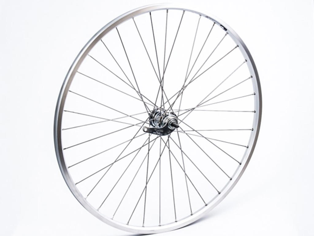 Connect Citybike Baghjul - 700C  - Singlespeed - ZAC2000 fælg - Sølv