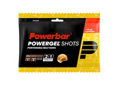 Powerbar - PowerGel shots med koffein - Vingummi - Cola