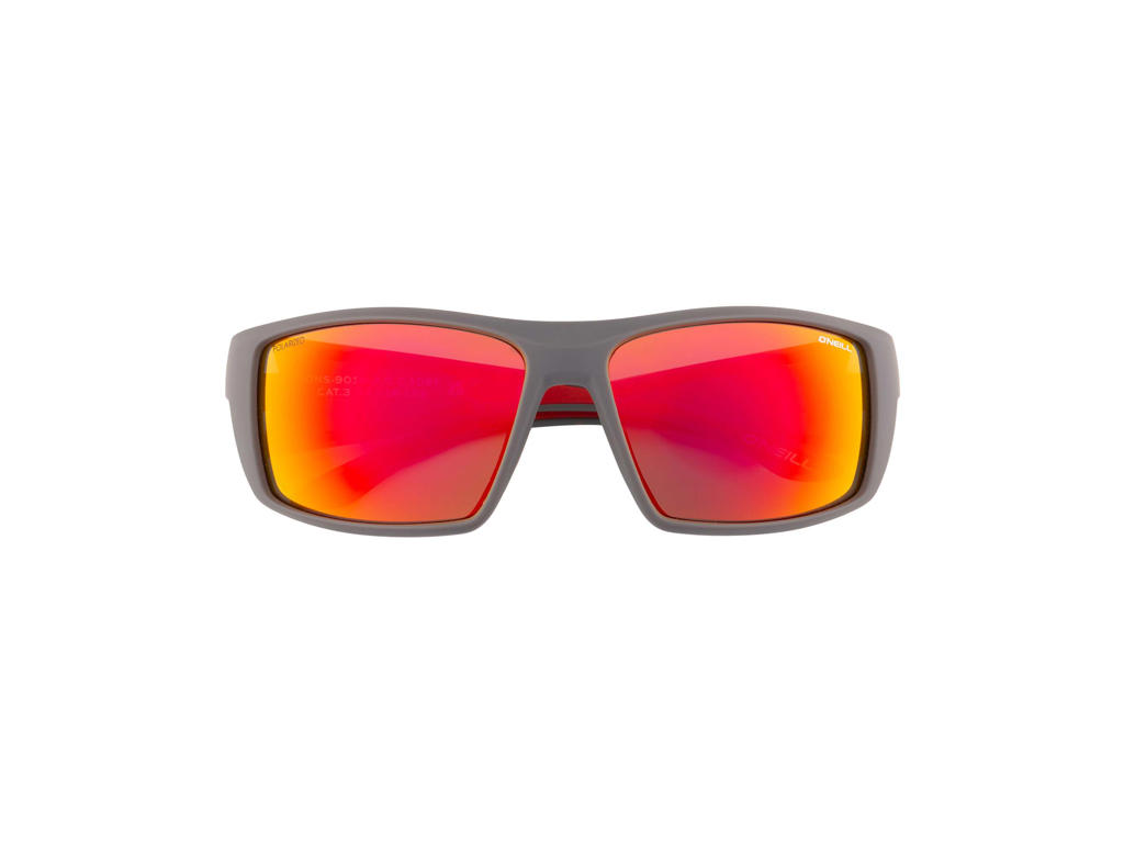 OÂ´NEILL 9019 Cykelbrille - Hydrofobisk Rød Mirror Linse - Mat Sort
