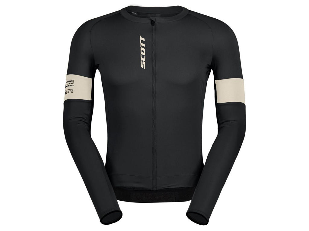 SCOTT Endurance Pro - Langærmet cykeltrøje - Sort
