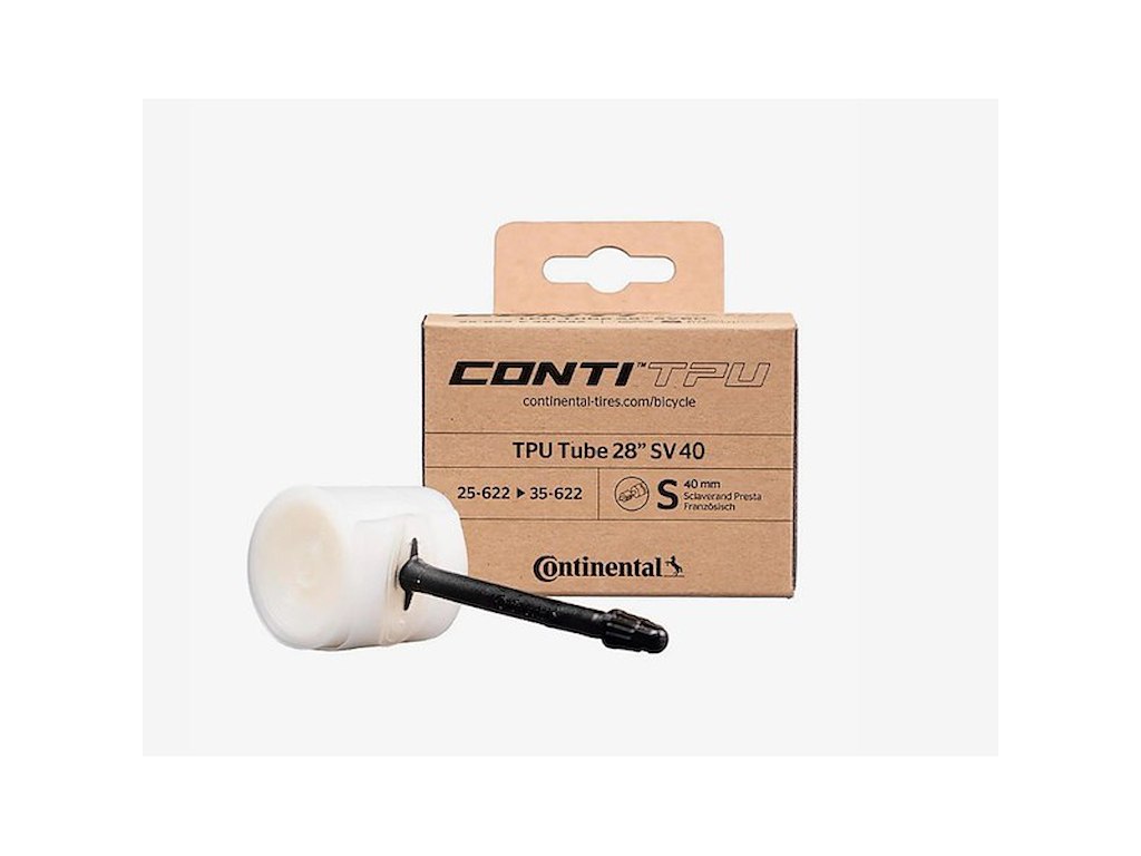 Continental Slange TPU 700x25-35c med 40 mm lang racer ventil