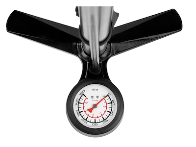 FORCE Magna 2.0 Fodpumpe - Med Manometer - 11 Bar/160 PSI - Sort