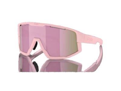 Bliz Fusion small - Cykelbriller - Brown/rose multicolour lens - Matt powder pink