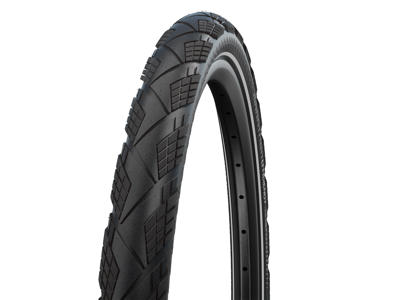 Schwalbe Marathon Efficiency Evo - Addix V-Guard - Foldedæk - 700x38C (40-622) - Sort refleks