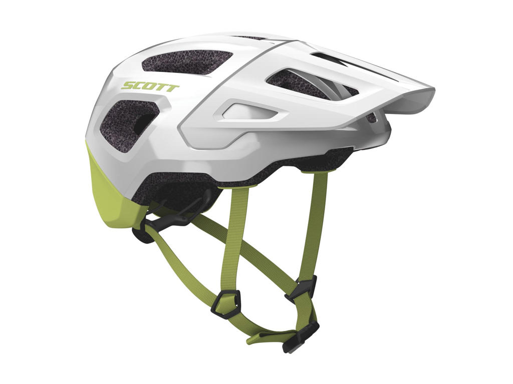 SCOTT Argo Plus - Cykelhjelm - MIPS - White/Yellow - Str. 58-61 cm