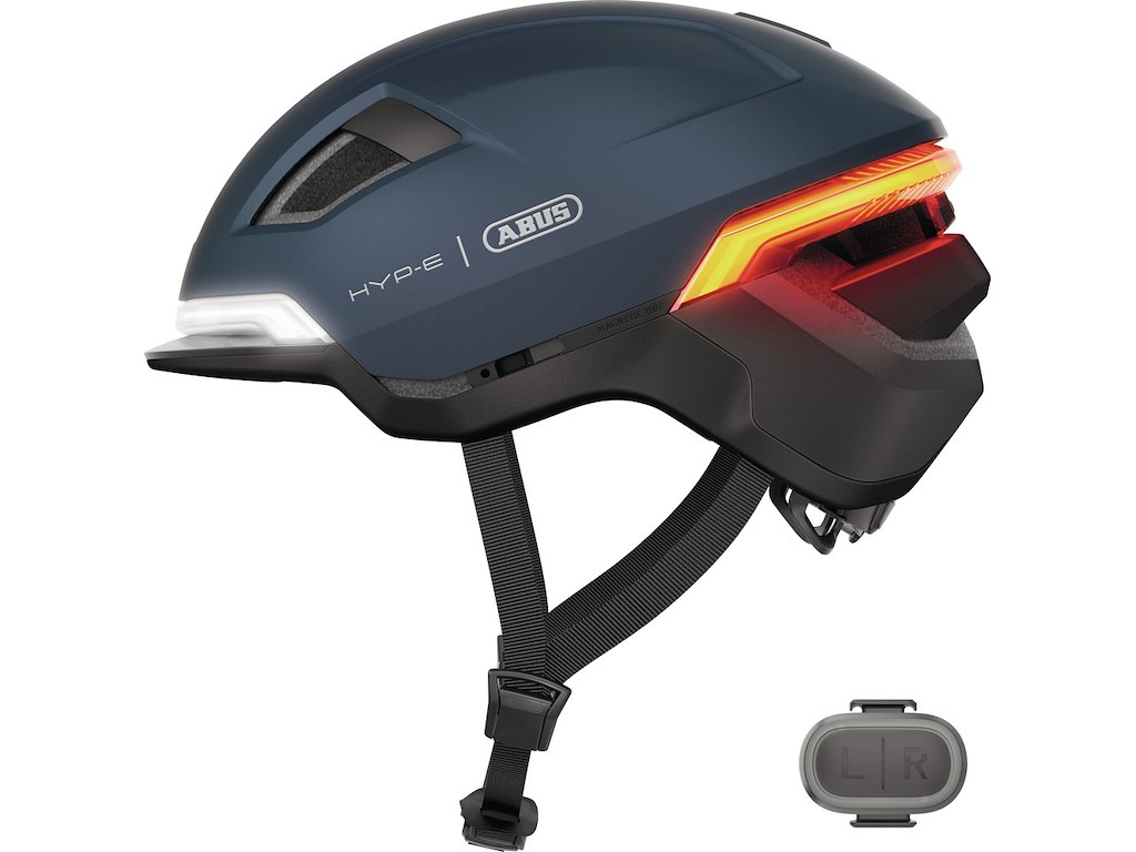ABUS Hyp-E - Cykelhjelm - Midnight Blue - Str. M / 54-58 cm