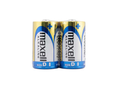 Maxell - Batteri - LR20 Alkaline S - 2 stk