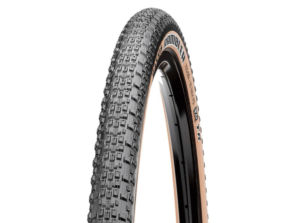 Maxxis Rambler EXO TR Graveldæk 700x45c Tan