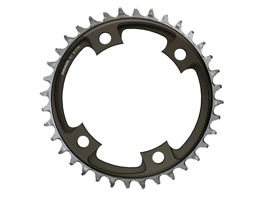 Sram Force AXS - 46 Tands klinge - Singlespeed 12 Gear -  Ø107mm 