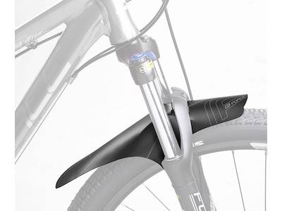 FORCE Tris Mudguard forskærm til forgaffel, Sort