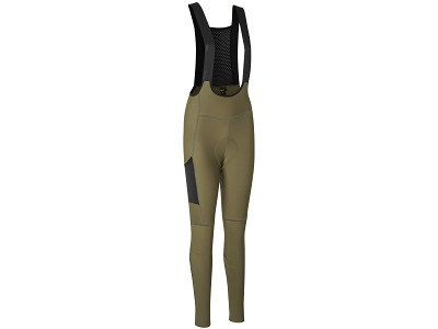 GripGrab W's PACR Thermal Bib Tights - Cykelbukser - Dame - Olive Green