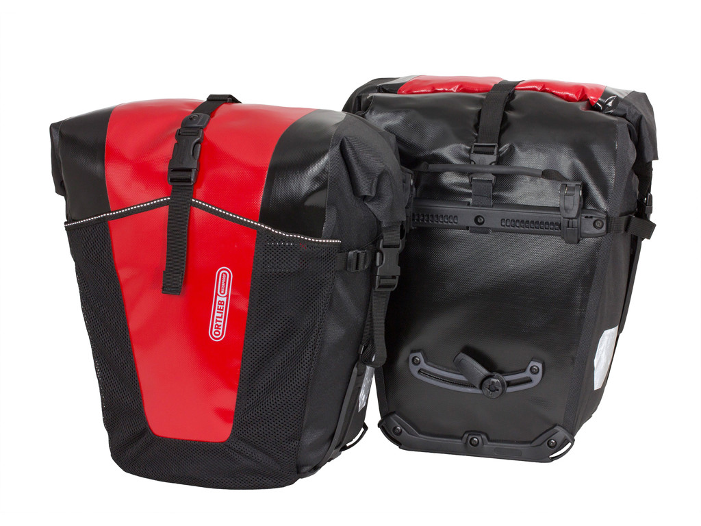Ortlieb Back-Roller Pro Classic - 2 stk. cykeltasker - 2 x 35L Sort/rød
