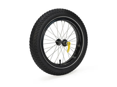Burley Coho 16+ Wheel Kit - Hjul til Coho Cykeltrailer - Sort