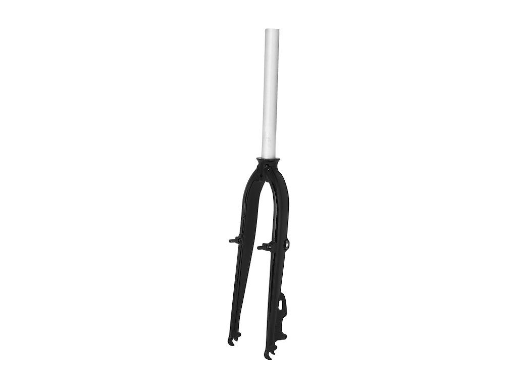 FORCE forgaffel MTB 24" aluminium 1 1/8" AHEAD 260 mm lang til disc og V-bremse - Sort