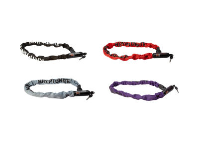 Kryptonite Keeper 785 kædelås med Nylon overtræk - Sort