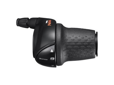 Shimano Nexus - Revo Greb 8 Gear - Sort - inklusiv gearwire med yderkabel - For CJ-8S2