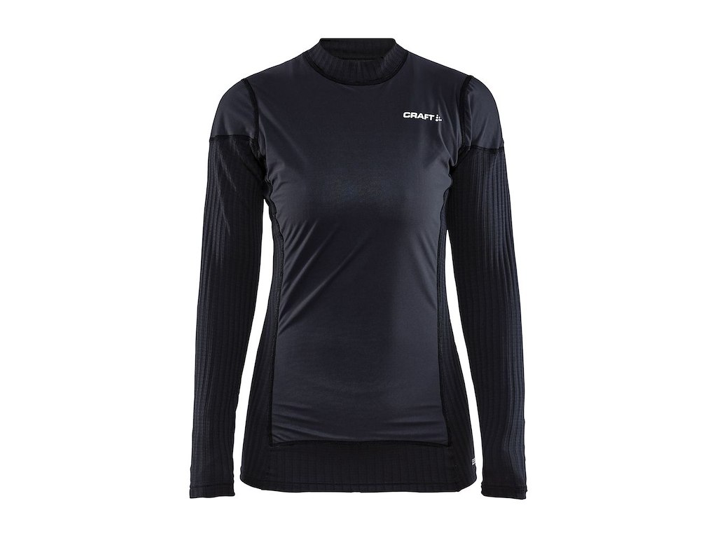 Craft Pro Active Extreme X Wind Langærmet - Dame - Sort/Grå - Str. XS