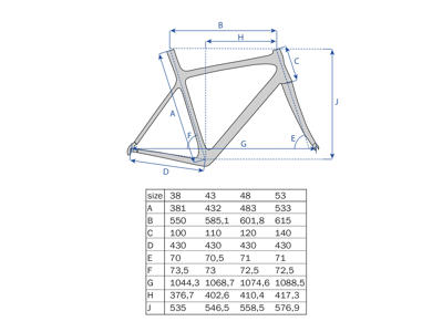 No Name Cykelramme - 27,5" - MTB - UD Carbon - No Painting