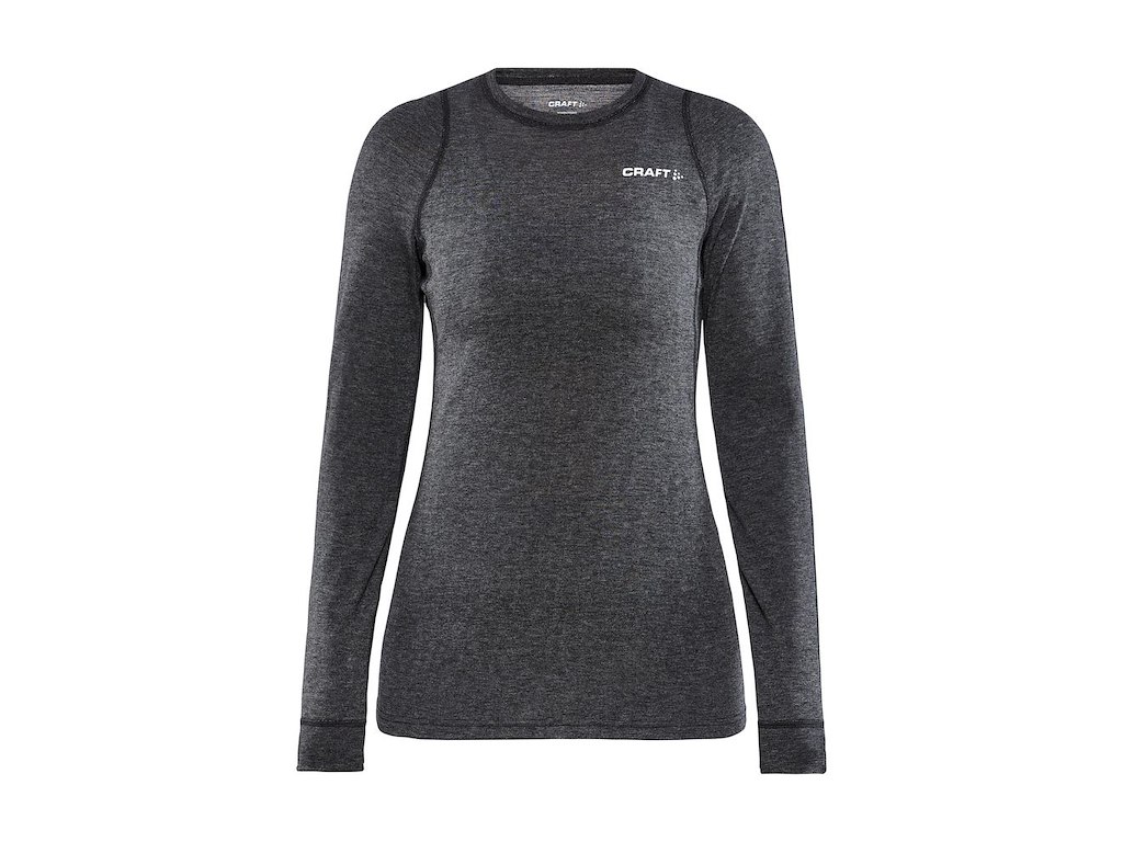 Craft Core W Svedundertrøje Merino Langærmet Sort