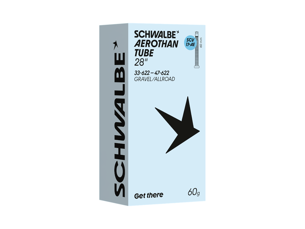 Schwalbe Aerothan slange 28" (33/47-622) med 60mm lang SCV Clik ventil - SCV17-AE