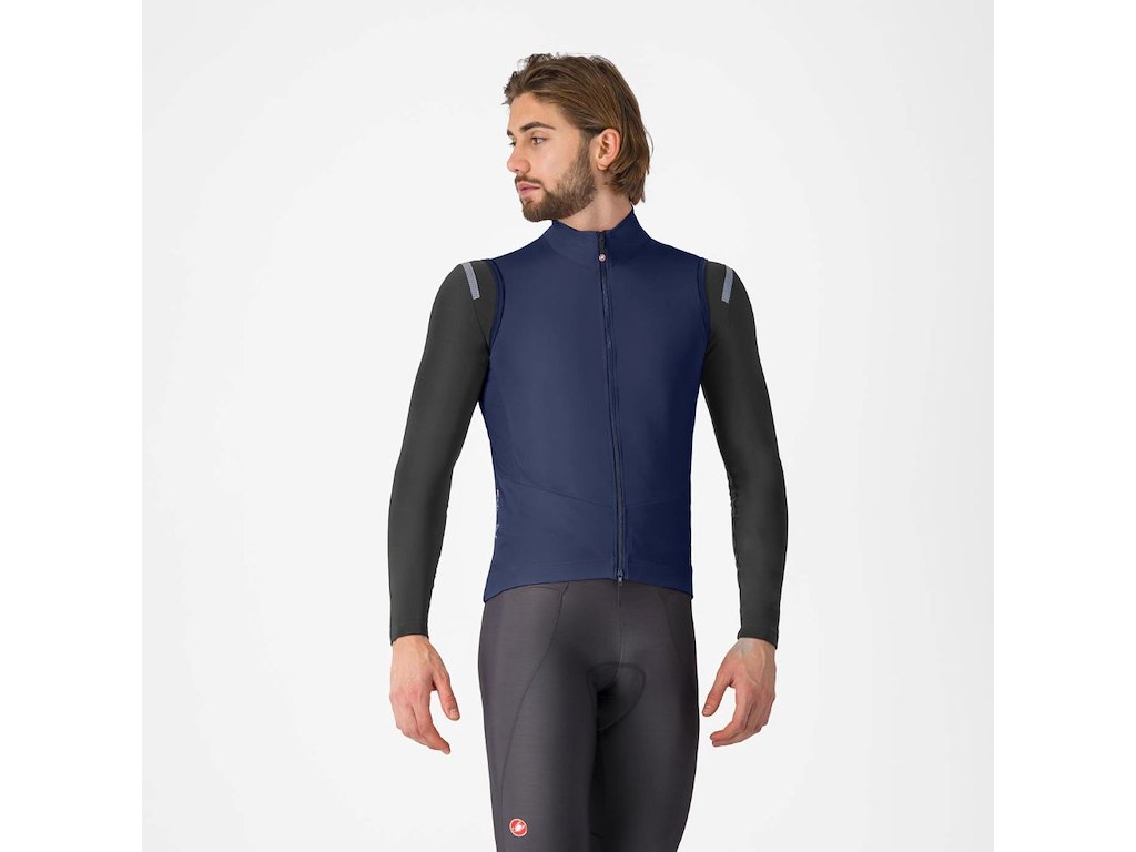Castelli Perfetto Air Vest - Cykelvest - Belgian Blue - L