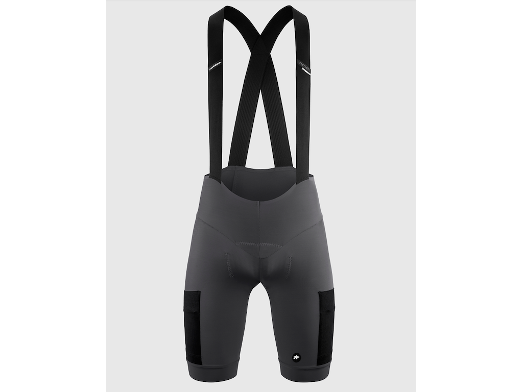 Assos TACTICA KIESKAFER Bib Shorts T5 - Cykelshorts - Herre - Robust Grey - XXL